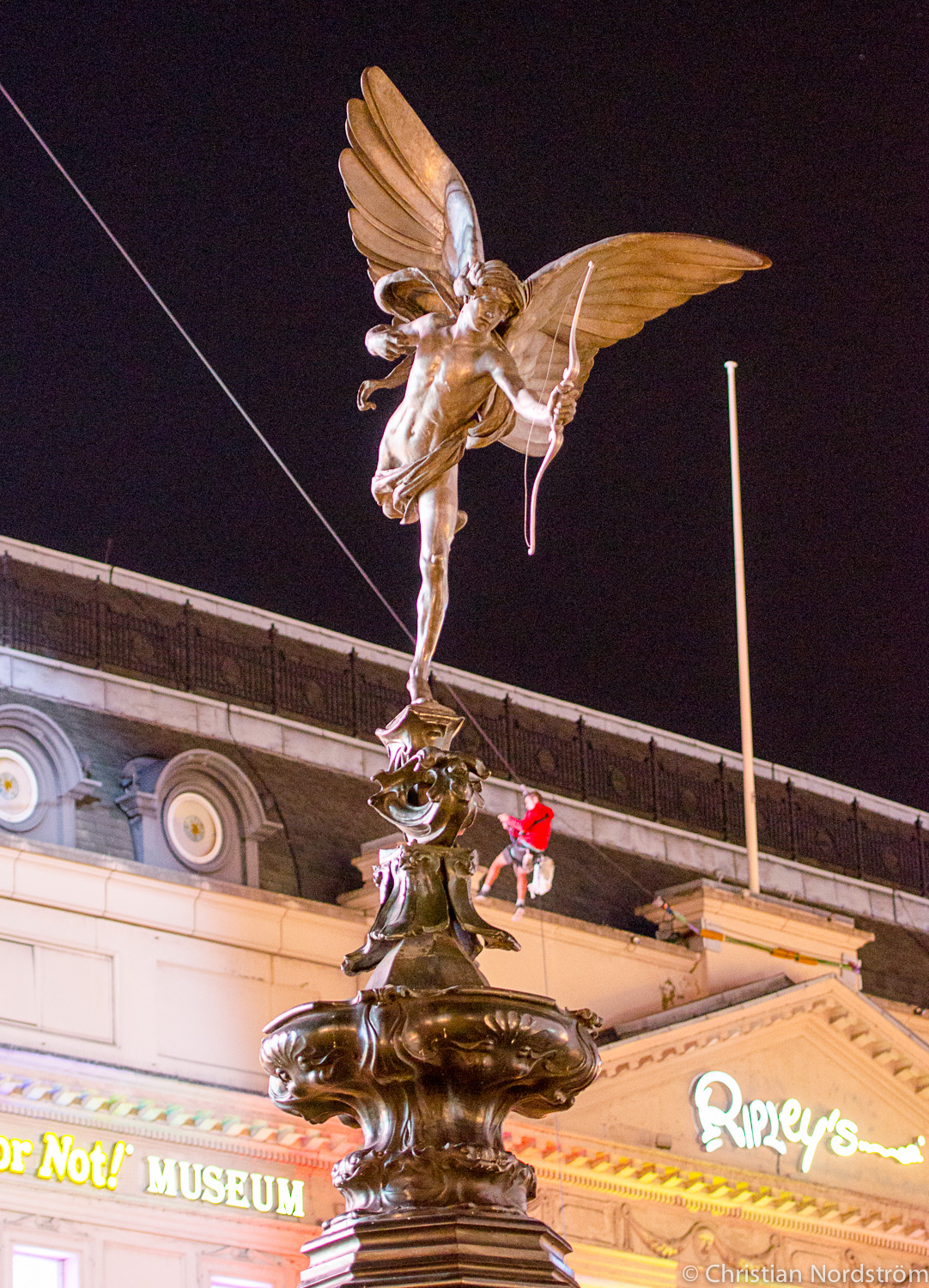 At the Picadilly Circus