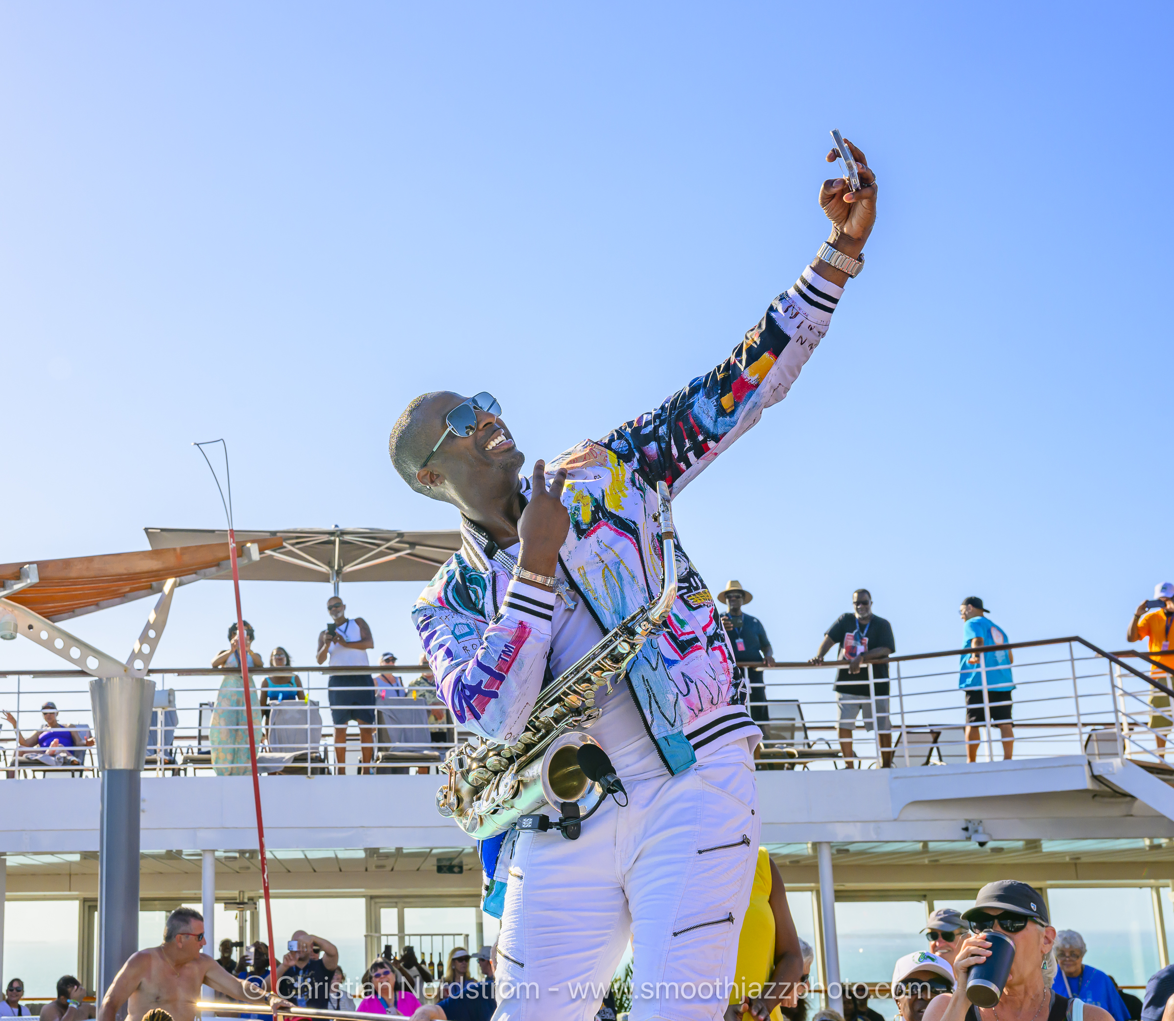 Smoothjazz Cruise 2025.1 - Eric Darius Pool Stage